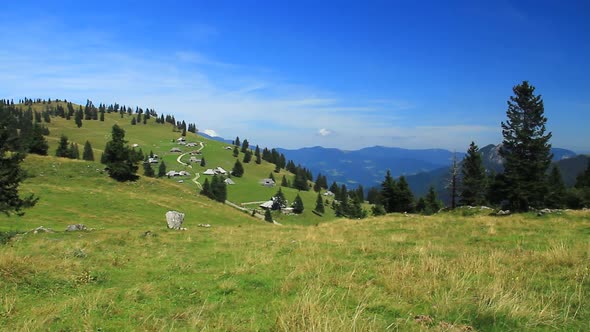 Small Village in the Mountains