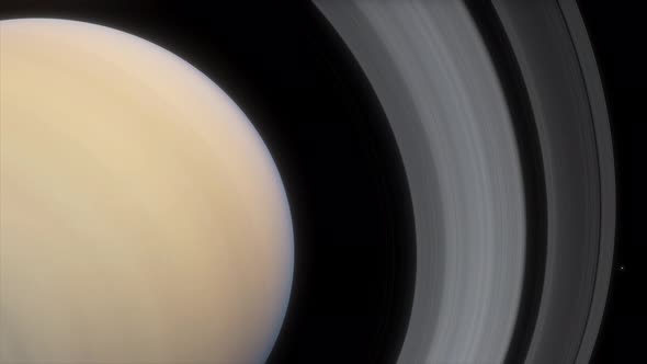 Saturn is a Huge Planet of the Solar System with Beautiful Rings