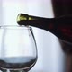 Closeup of Filling Wine Glass with Red Wine in Super Slow Motion - VideoHive Item for Sale