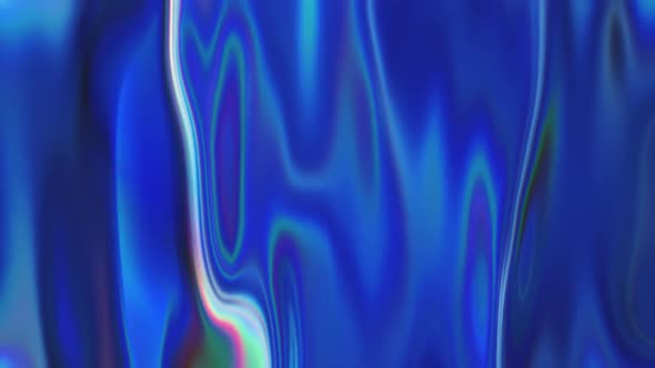 Blue Abstract Gradient Liquid