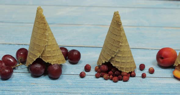 Berry and Fruit Ice Cream