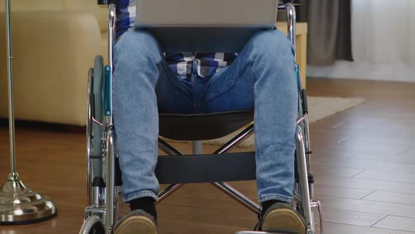 Businessman in Wheelchair