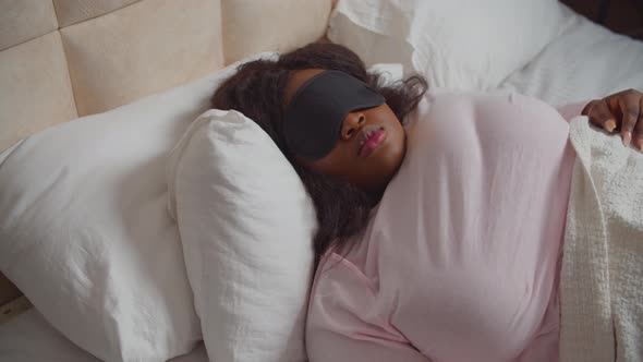 Female Sleep Mask Lying Uncomfortable Pillow