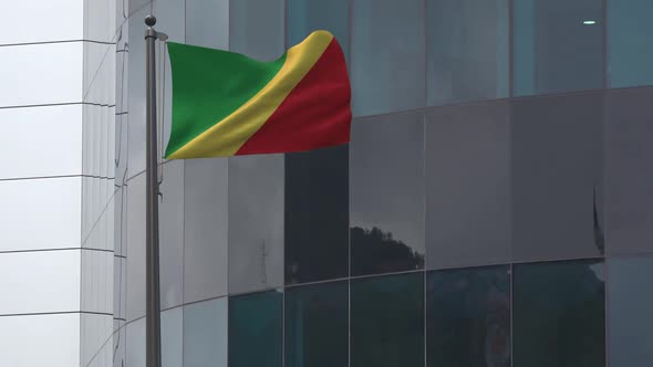 Republic Of The Congo Flag Background 2K