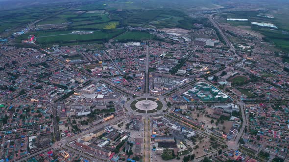 Cityscape of Turks Bagua City