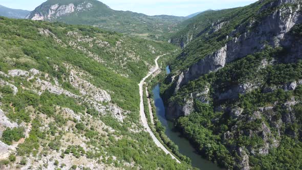 Above the gorge in early summer