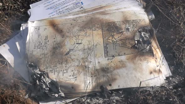 Burning Old Maps And Notes
