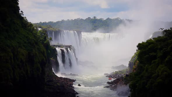 The amazing Iguazu Falls