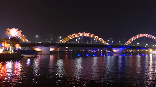 Time lapse from the Dragon bridge 