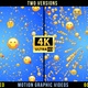 Emoji Backgrounds 4K - VideoHive Item for Sale