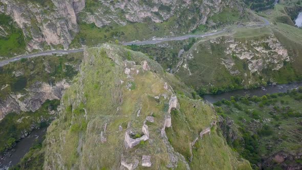 Tmogvi is a ruined fortress in the southern Georgian region of Samtskhe-Javakheti, on the left bank