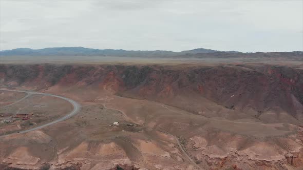 Charyn Canyon, Charyn National Park in Kazakhstan