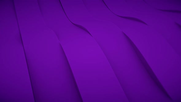 3d Wavy Purple Stripes