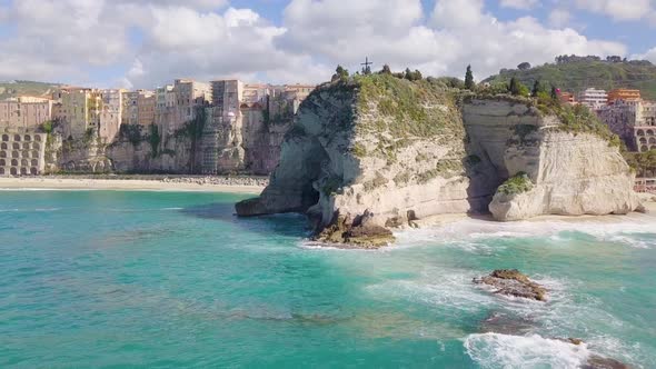 Tropea Cliff and Rocks in Calabria