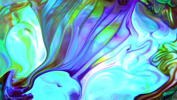 Abstract Colorful Sacral Liquid Waves Texture 946