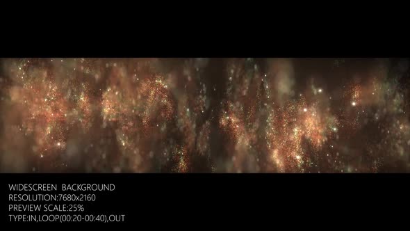 Holiday Dust Particles Background