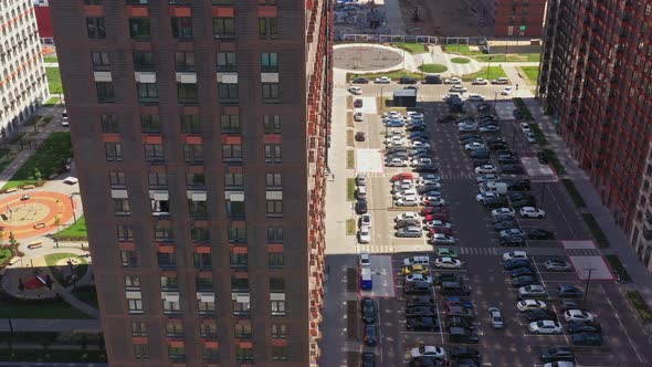 Organized Compact Parking in a New Residential Complex