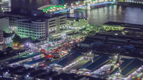 Time Lapse of the amazing Tokyo skyline at night