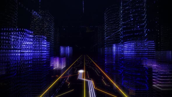 High Tech Matrix Creates Digital Twin Hologram In Virtual Reality Cyberspace
