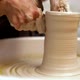 Making pottery on the potter's wheel - VideoHive Item for Sale