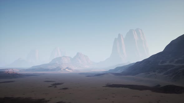 Rock Formations in the Nevada Desert alt
