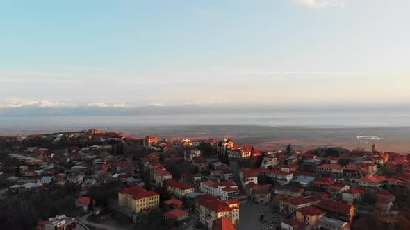 Revealing View Of Sighnaghi City