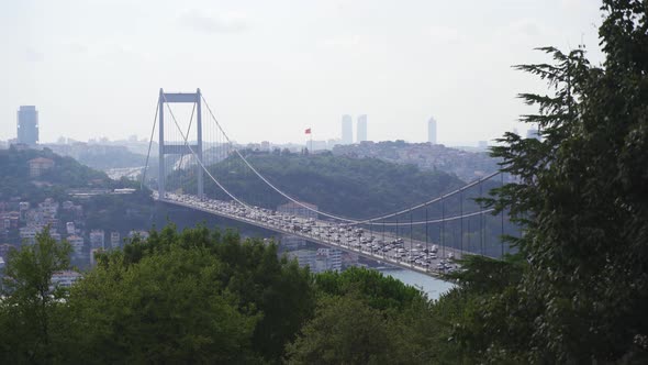 Istanbul Strait vehicle traffic.