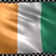 Côte D'ivoire Waving Flag Looped - VideoHive Item for Sale