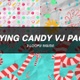 Flying Candy Vj Pack - VideoHive Item for Sale