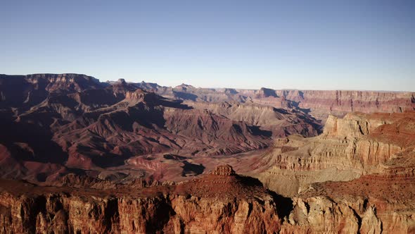 Grand Canyon view from above