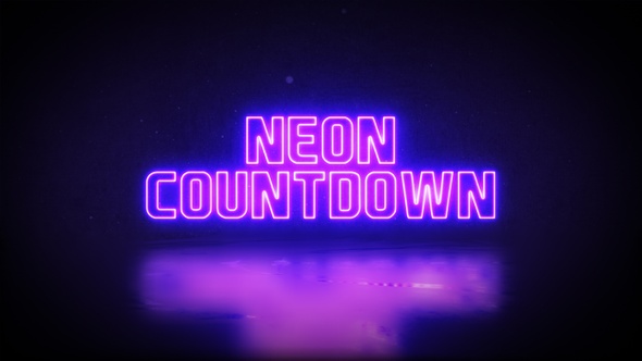 Neon Countdown