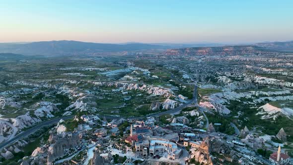 The Cosmic Landscape of Cappadocia aerial view 4 K