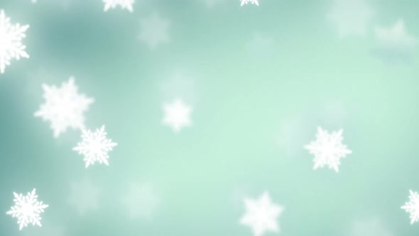 Falling Snowflakes Background