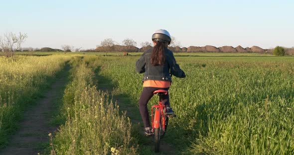 Ride a Bike in the Meadow