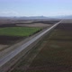 Aerial View Long Road on plain - VideoHive Item for Sale