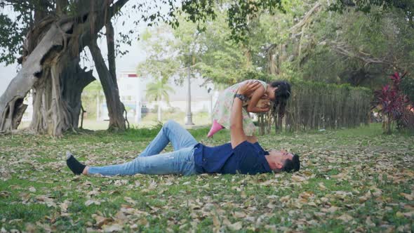 Special Moment between Father and Daughter