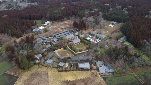 The Aerial view of Kumamoto