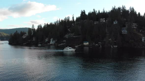 Various drone and DSLR shots at beautiful Deep Cove in Vancouver, BC.