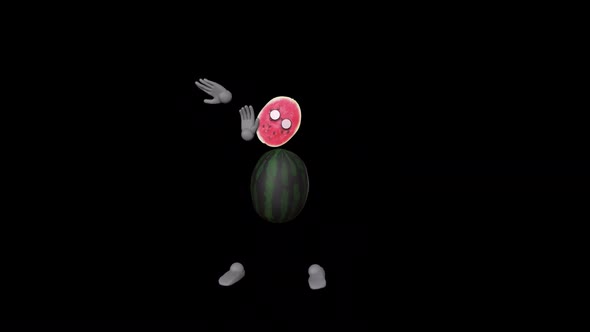 Cartoon Watermelon Dance IV alt