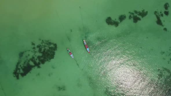 Boats On The Sea