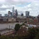 A Drone View of the City of London From the River Thames - VideoHive Item for Sale