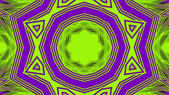 Colorful abstract geometrical kaleidoscope