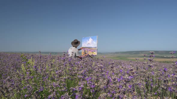 Plein Air Outdoors Oil Painting