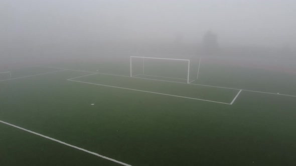 Fog soccer area