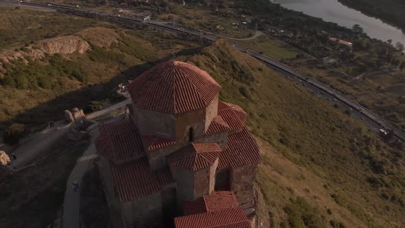 Jvari Monastery Which is Sixthcentury Georgian Orthodox Monastery