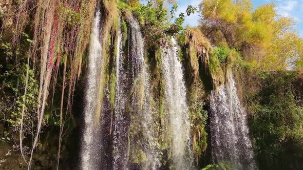 Upper Duden Waterfalls in Antalya Turkey