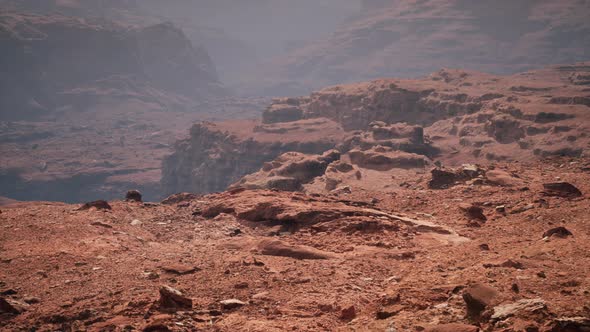 Grand Canyon in Arizona at Sunny Day