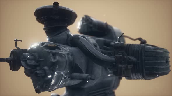 Old Rustet Opposite Engine alt