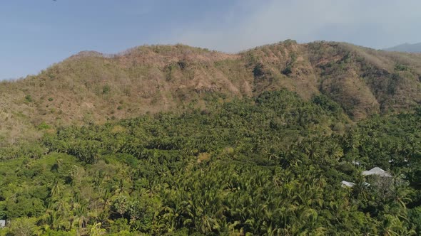 Mountain Landscape in Bali, Indonesia