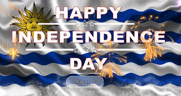 Happy Independence Day Uruguay August 251